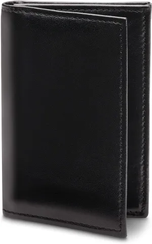 Bosca | Men’s 2 Pocket Card Case Wallet with I.D. Window in Italian Old Leather
