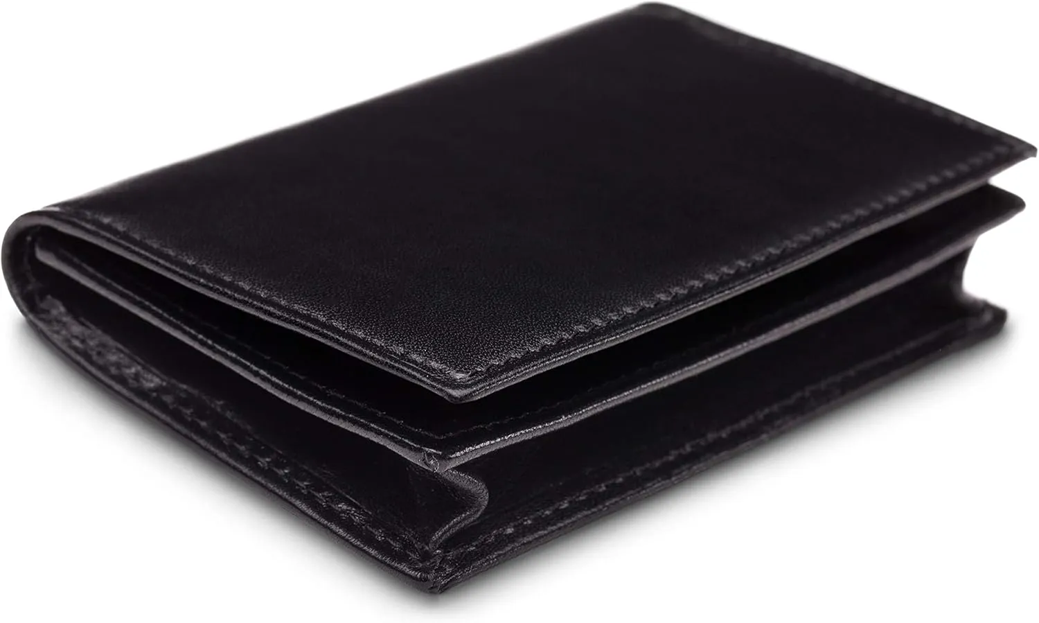 Bosca | Men’s 2 Pocket Card Case Wallet with I.D. Window in Italian Old Leather