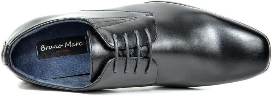 Bruno Marc Men's Classic Modern Formal Oxfords Lace Up Leather Lined Dress Shoes