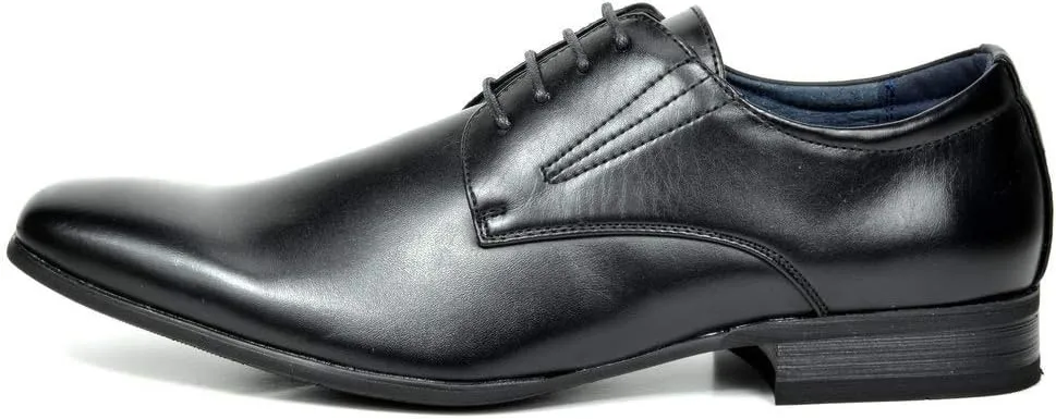 Bruno Marc Men's Classic Modern Formal Oxfords Lace Up Leather Lined Dress Shoes