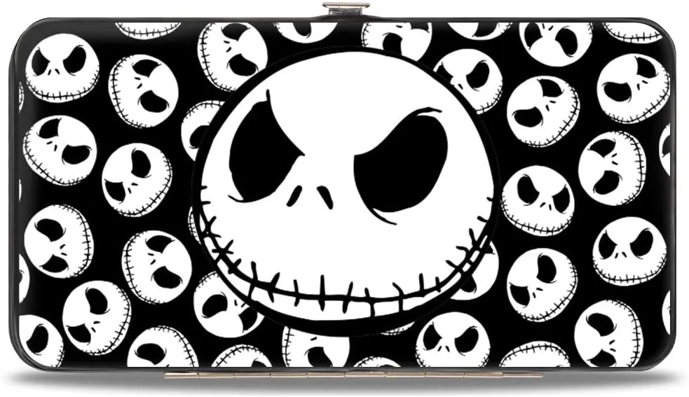 Buckle-Down Women's Hinge Wallet-Nightmare Before Christmas