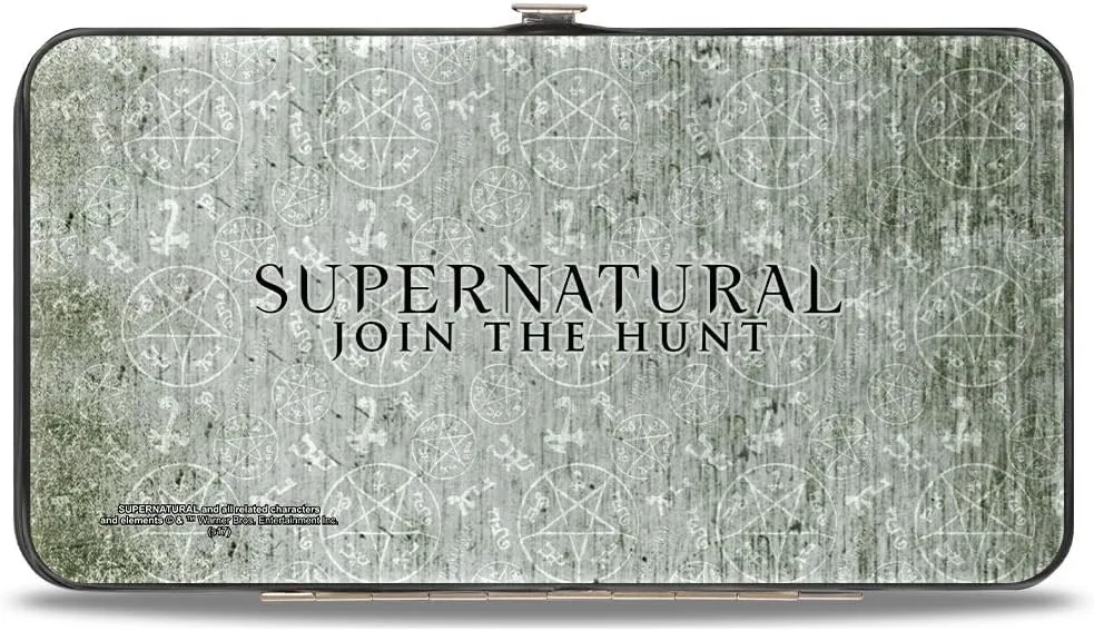 Buckle-Down Women's Hinge Wallet - Supernatural