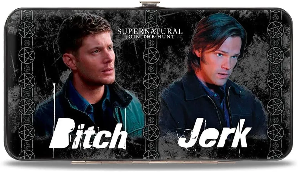 Buckle-Down Women's Hinge Wallet - Supernatural