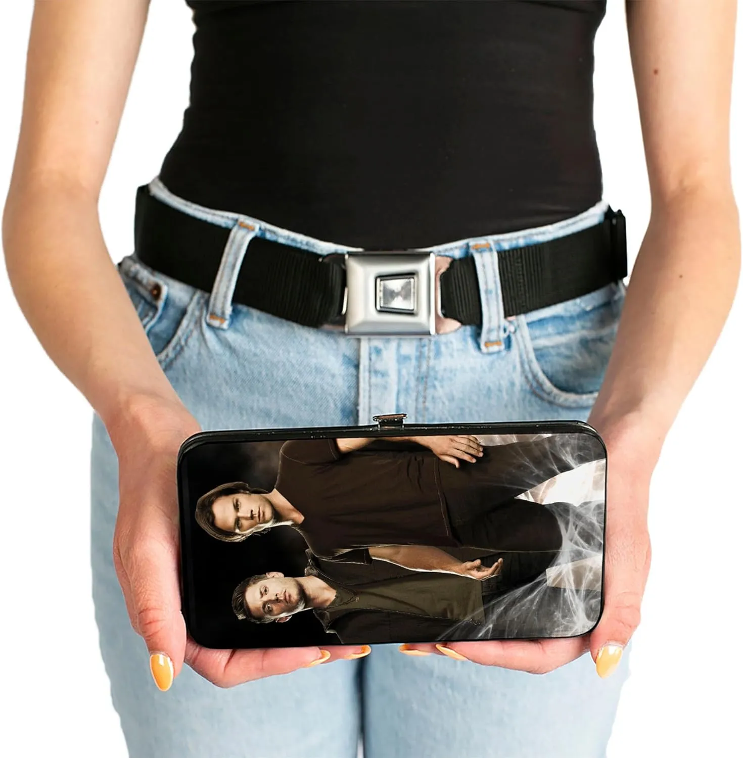 Buckle-Down Women's Hinge Wallet - Supernatural
