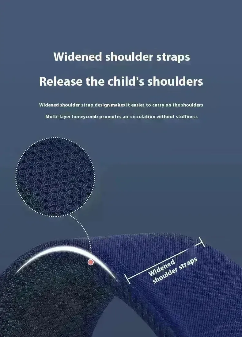 Burden-reducing Spine Protection School Bag Children School Backpack for Kids for Boy and Girl