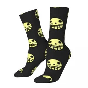 Calavera 'Cartoon Skull' Crew Socks