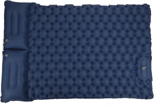 Camping Sleeping Pad, Camping Mat Portable Double Sleeping Pad Inflatable Camping Sleeping Pads with Pillow Ergonomic Design Nylon Camping Mat Camping Mattress for Outdoor Hiking