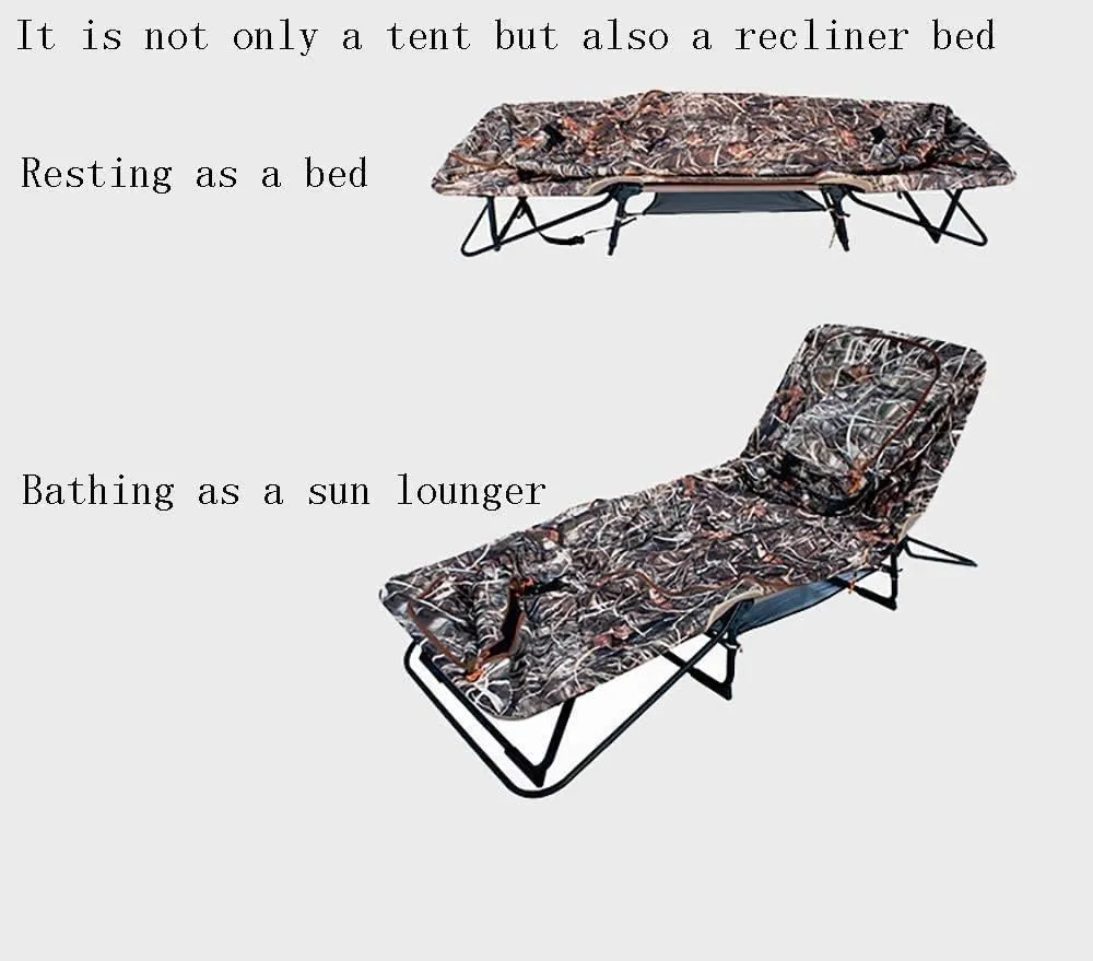 Camping Tent, Multifunction Portable Folding Tents, Waterproof Tarp for Outdoor Sports Hiking Travel-2 People,L
