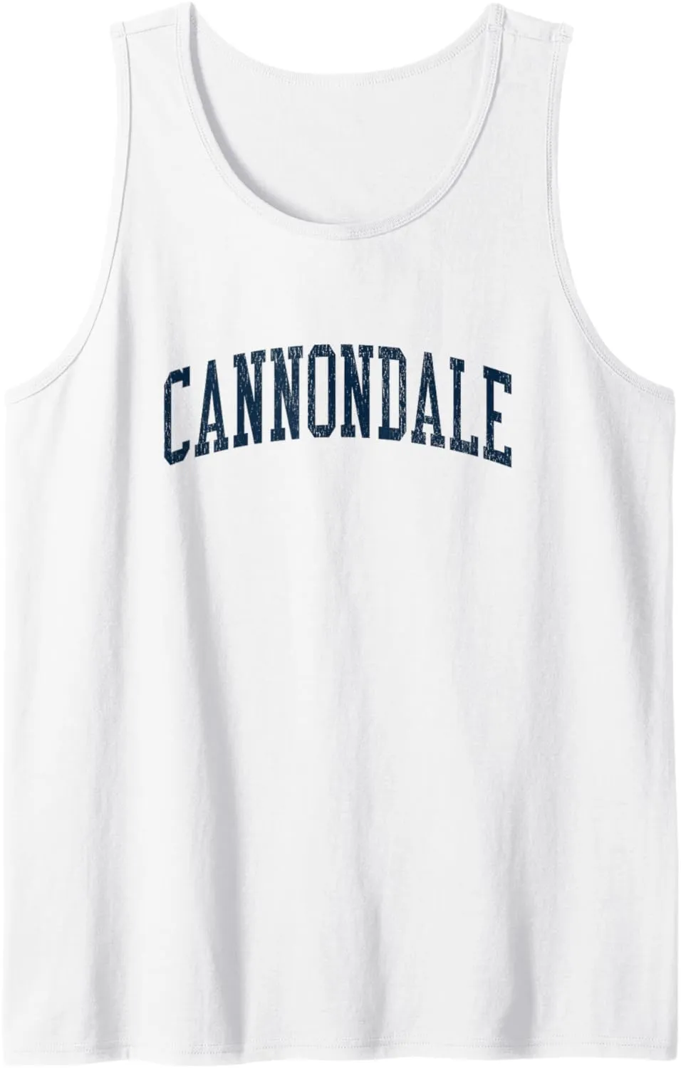Cannondale CT Vintage Athletic Sports JSN2 Navy Print Tank Top
