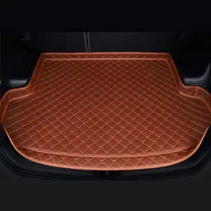 Car Cargo Liners for VW Volkswagen Atlas Cross Sport 2020-2024,Trunk Mat Protection Floor Mats Cargo Mats Boot Mats Trunk Liners All Weather Interior Accessories,A