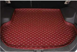 Car Cargo Liners for VW Volkswagen Atlas Cross Sport 2020-2024,Trunk Mat Protection Floor Mats Cargo Mats Boot Mats Trunk Liners All Weather Interior Accessories,C