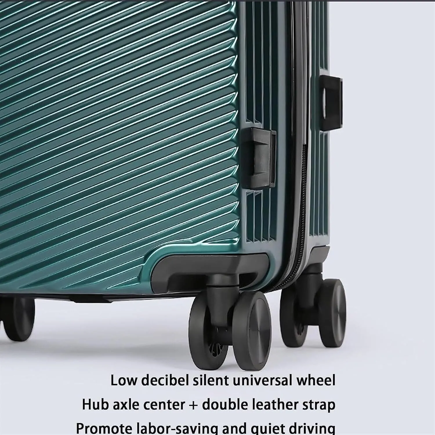 Carry-on Suitcase Luggage Portable Luggage with Spinner Wheels Carry On Luggage Drop-Resistant Locking Suitcase Carry-on Suitcases Carry On Luggages,Yellow-20 in (Grün 20 in)