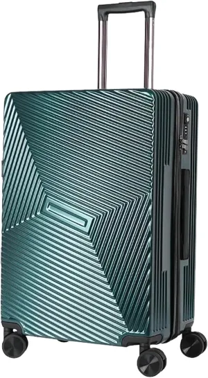 Carry-on Suitcase Luggage Portable Luggage with Spinner Wheels Carry On Luggage Drop-Resistant Locking Suitcase Carry-on Suitcases Carry On Luggages,Yellow-20 in (Grün 20 in)