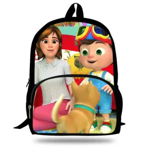 Cartoon Cocomelon schoolbag