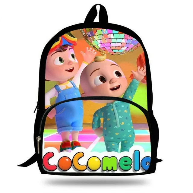 Cartoon Cocomelon schoolbag