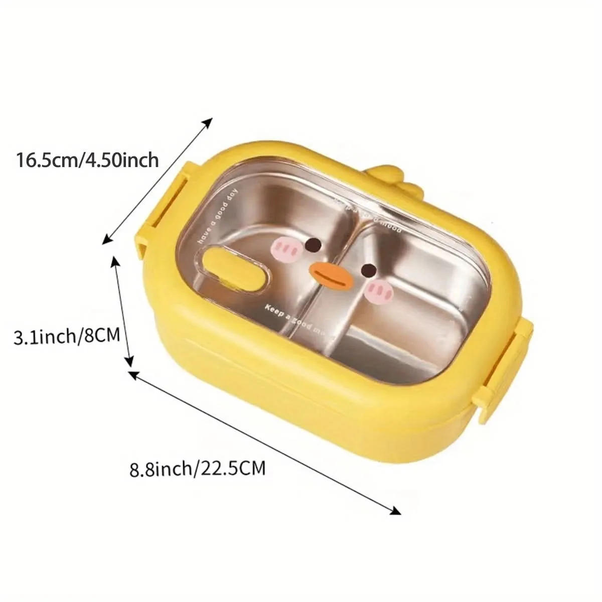 Cartoon Leakproof Stainless Steel Bento Box
