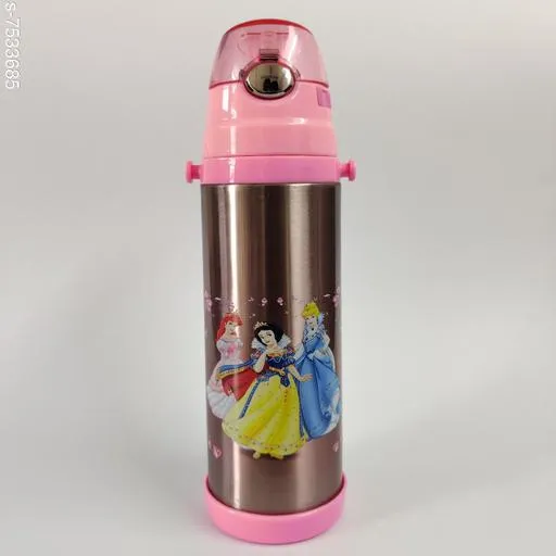 Cartoon Print Sipper Water Bottle for Kids