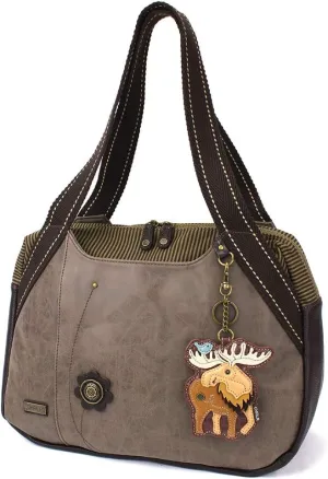 Chala Bowling Tote Bag Stone Gray
