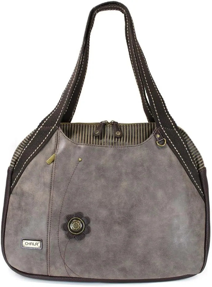 Chala Bowling Tote Bag Stone Gray