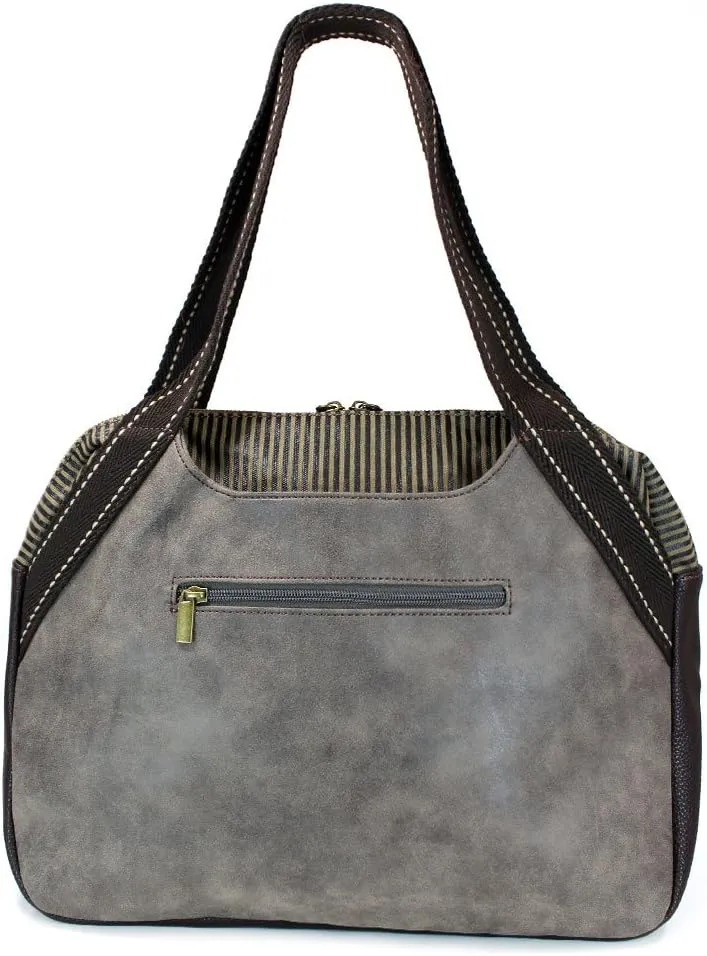 Chala Bowling Tote Bag Stone Gray