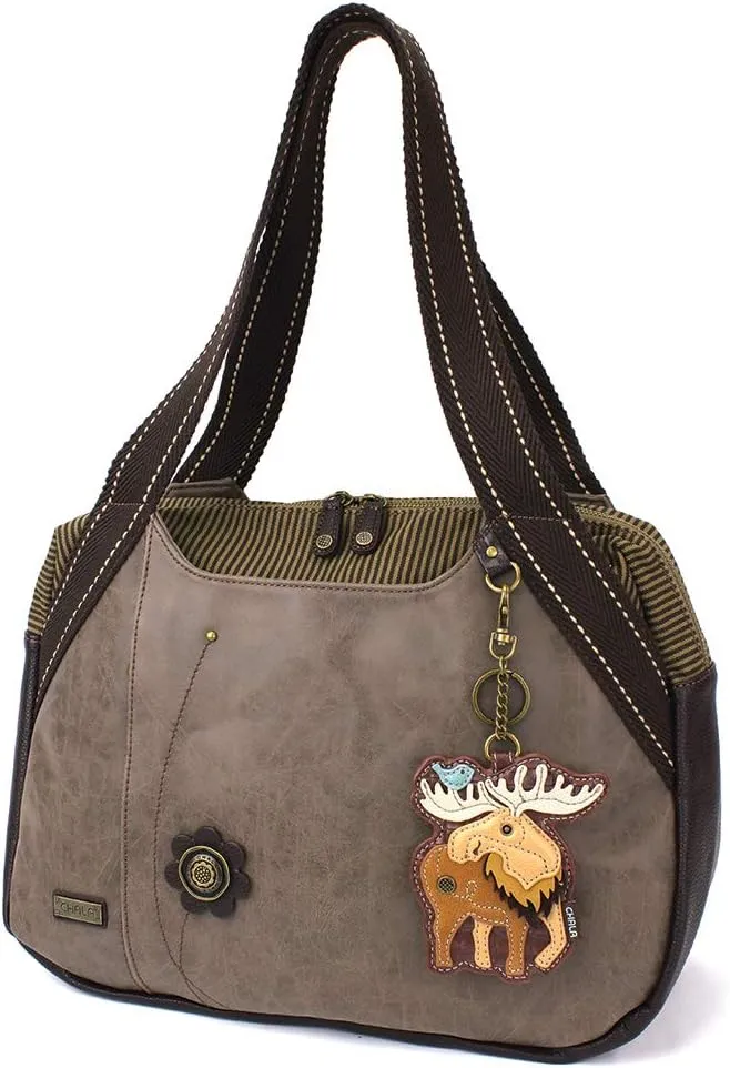 Chala Bowling Tote Bag Stone Gray