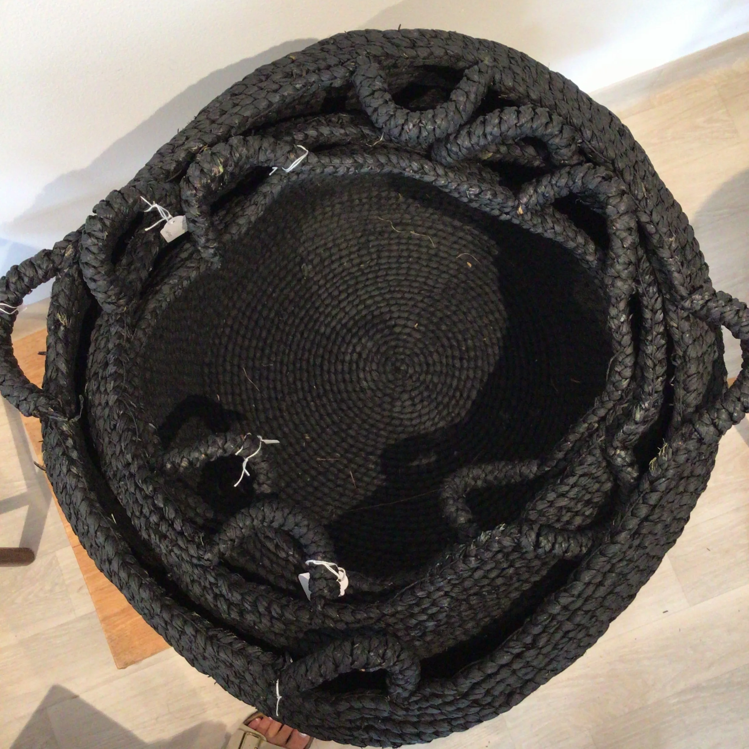Charcoal Lowline Basket