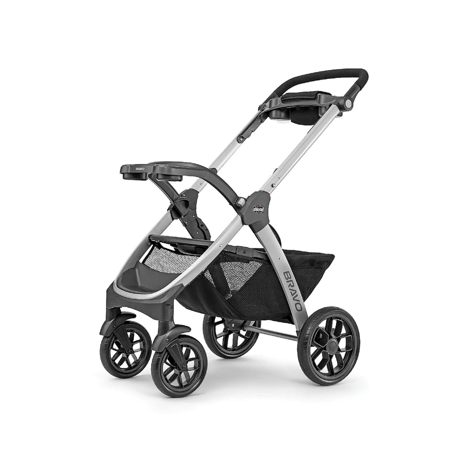 Chicco Bravo 3-in-1 Trio Travel System, Quick-Fold Car Seat and Stroller Combo with KeyFit 30 for Infant | Brooklyn/Navy