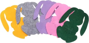 Ciieeo Easter Party Supplies Adorable Cutlery Pouch Bunny Fork Bag Easter Theme Design