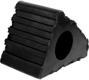 Ciieeo Heavy Duty Rubber Wheel Chock Portable Wheel Chock for Travel Trailers and Motorcycles Non Slip Parking Wedge for Stabilizing Tires and Preventing