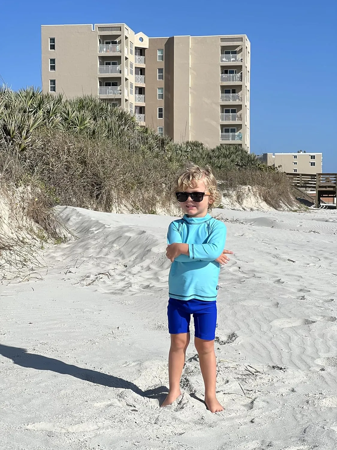 City Threads Made in USA Big Boys and Girls SPF50  Swim Jammer Swimming Shorts Sun Protection SPF Swim Bottoms Briefs