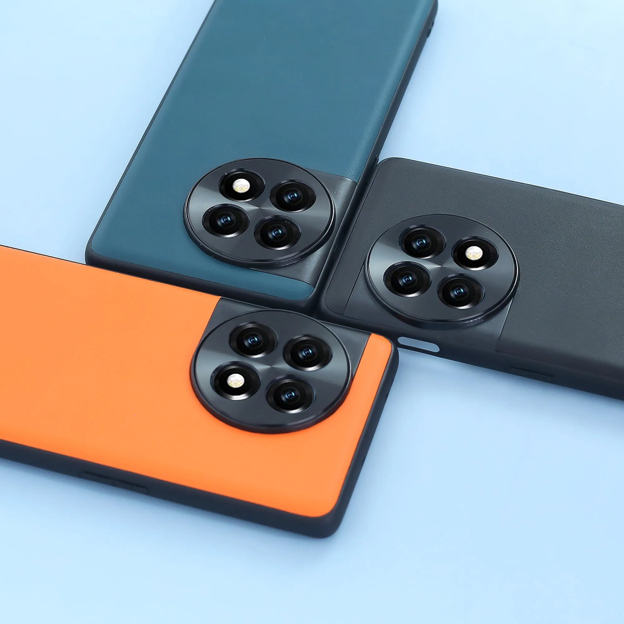 Clad Camera Shield Leather Case - OnePlus