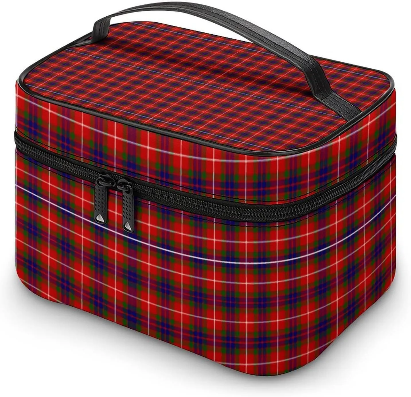 Clan Fraser Tartan Plaid Large Capacity Soft And High-value Practical Makeup And Wash Bag
