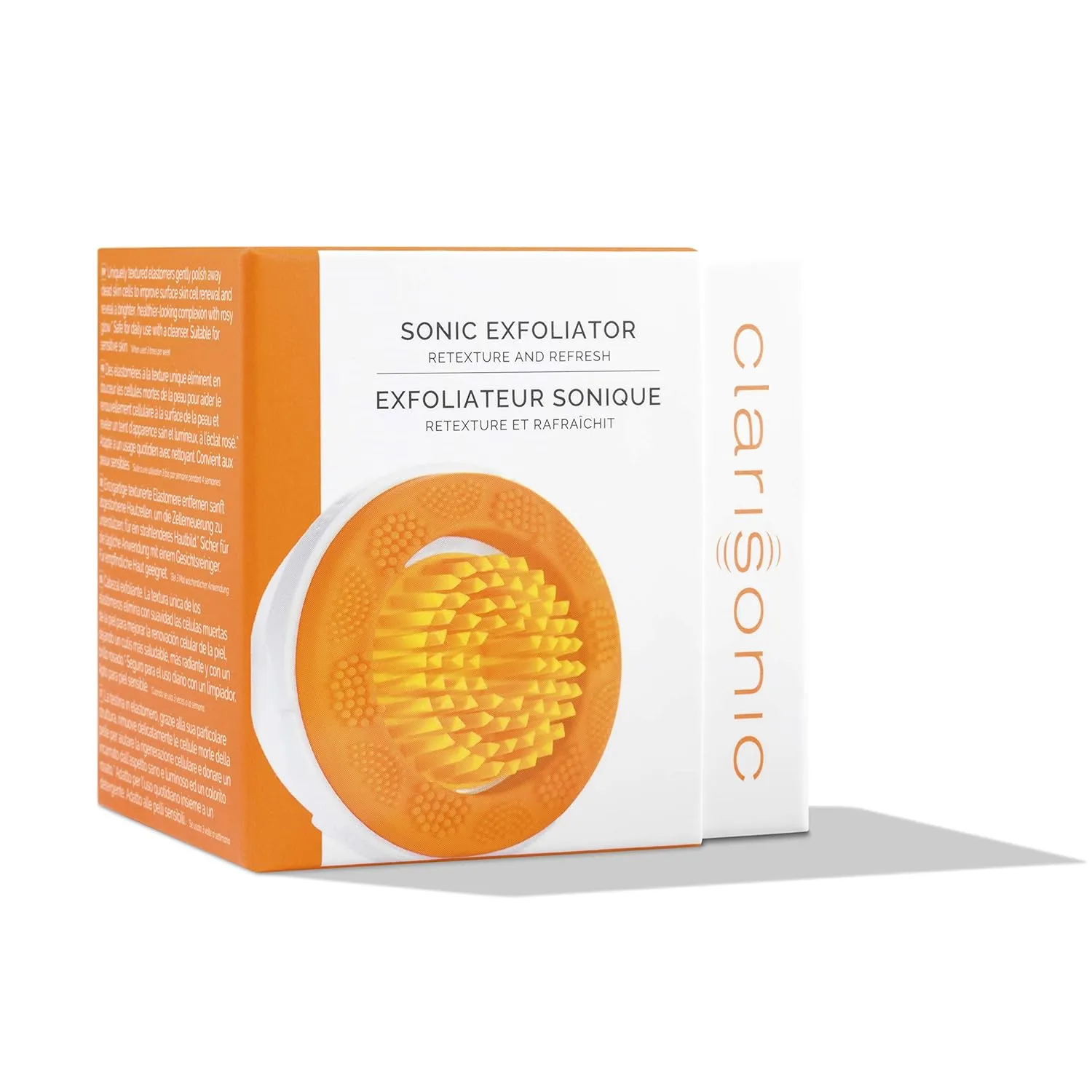 Clarisonic Sonic Face Exfoliator Cleansing Brush Head | Gentle Exfoliating Brush to Brighten Skin | Suitable for Sensitive Skin
