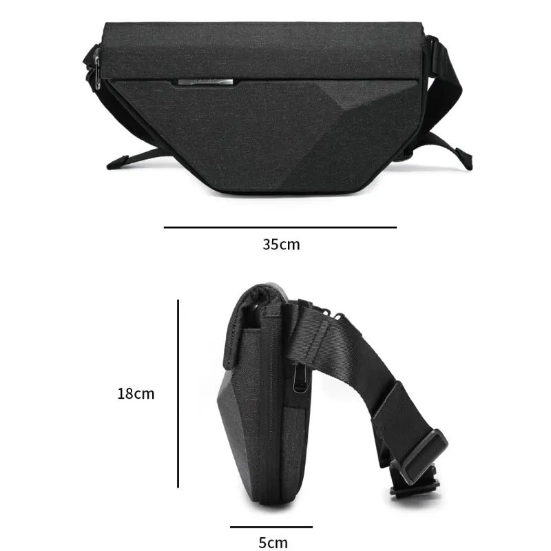 Couple Waterproof Scratch Resistant Chest Bag