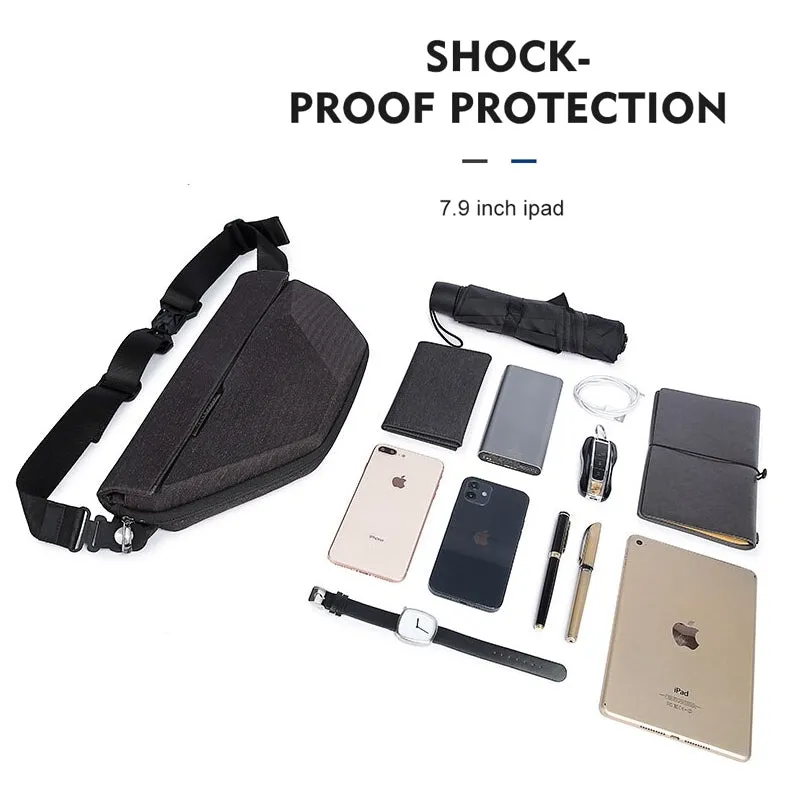 Couple Waterproof Scratch Resistant Chest Bag