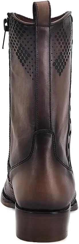 Cuadra Men's Boot in Genuine Leather Brown 1J2URS