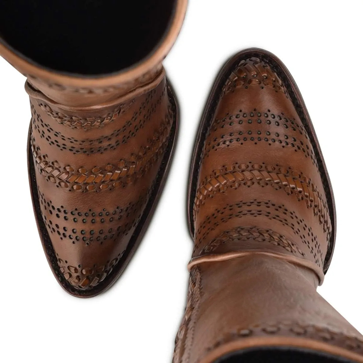 Cuadra Women's Boot in Genuine Leather Brown