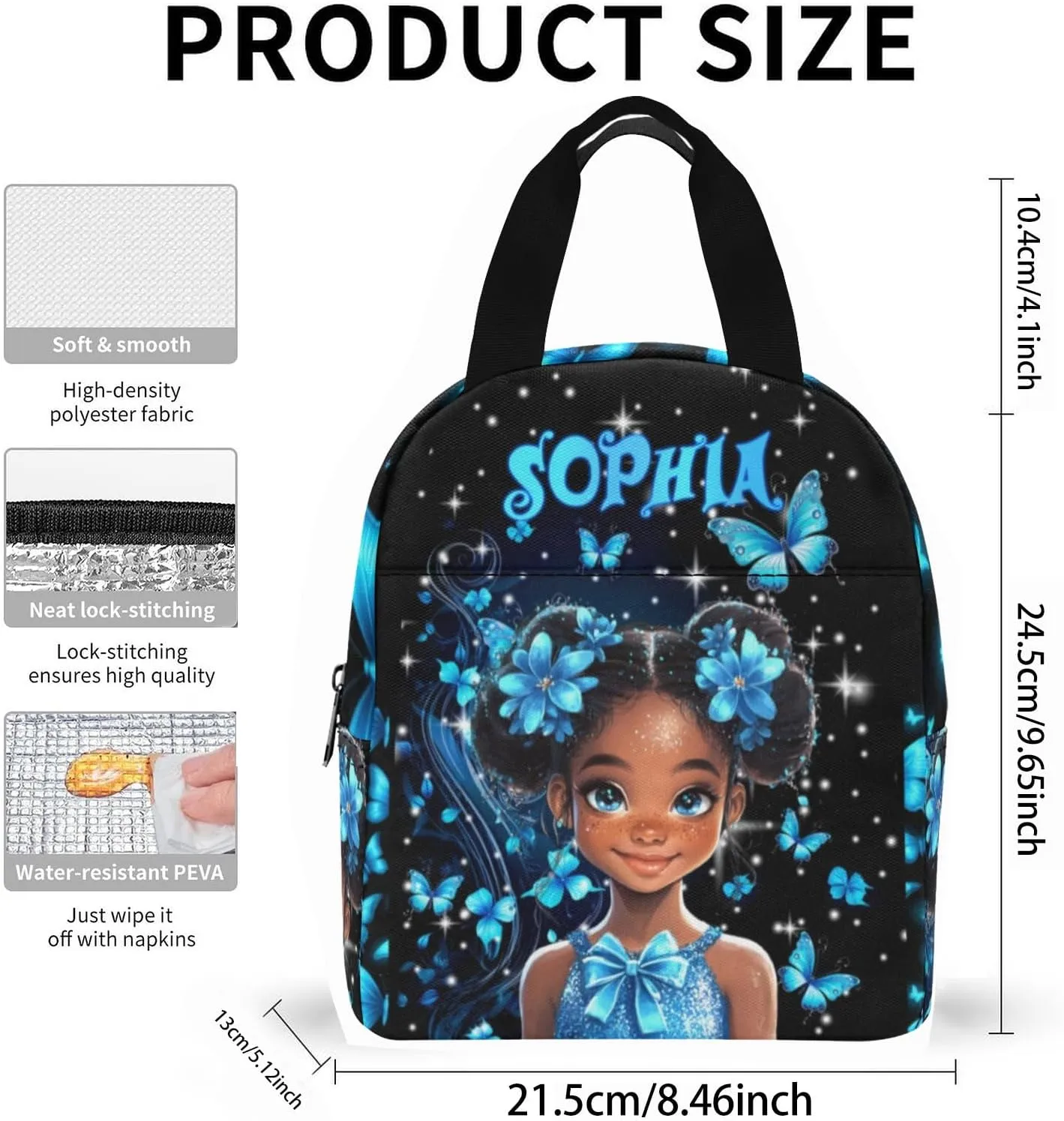 Custom Backpack with Name for Kids Girls Boys Personalized Waterproof Bookbag for School Season Sport Travel(Design 07
