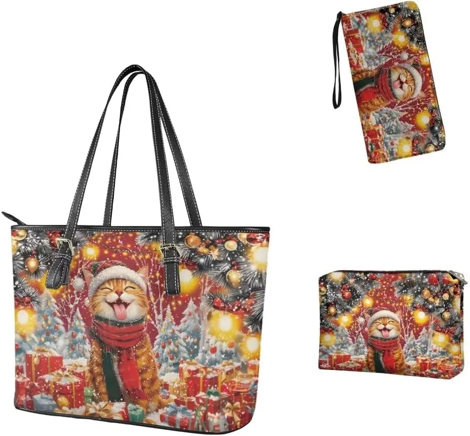 Custom Handbag and Wallet Set for Women,Handbags and Purses Wallet for Women,Personalized Work Tote Bag