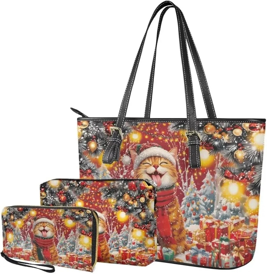 Custom Handbag and Wallet Set for Women,Handbags and Purses Wallet for Women,Personalized Work Tote Bag