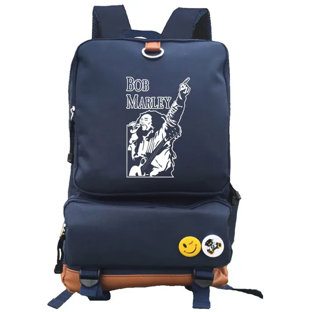 Customizable options Bob Reggae Bestseller bargain school Marley backpack bag