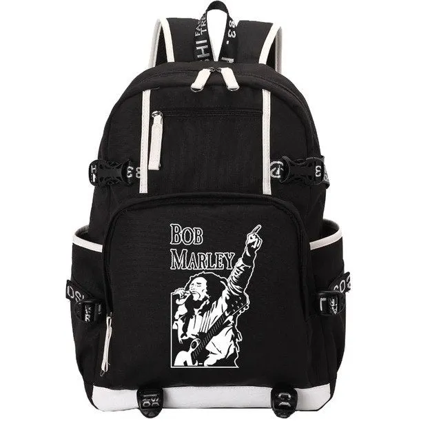 Customizable options Bob Reggae Bestseller bargain school Marley backpack bag