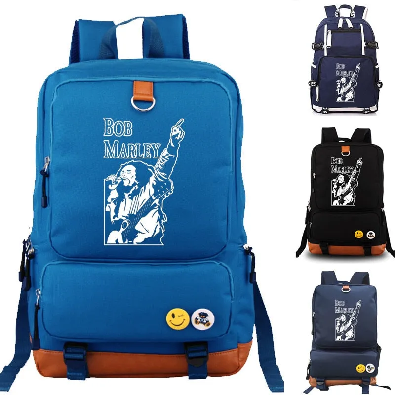 Customizable options Bob Reggae Bestseller bargain school Marley backpack bag