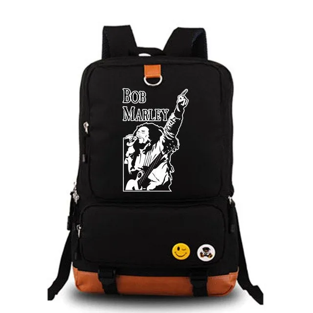 Customizable options Bob Reggae Bestseller bargain school Marley backpack bag