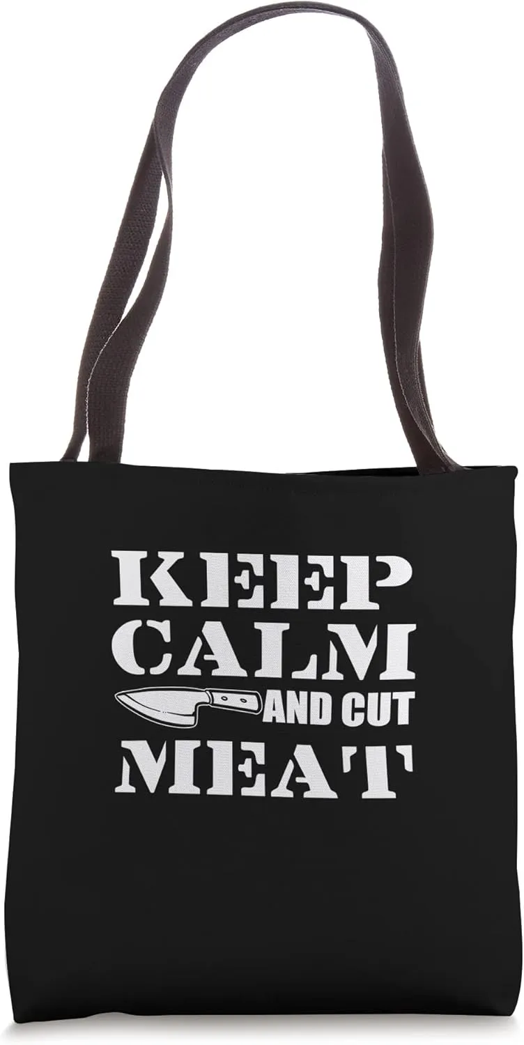 Cut Meat Meat market Person Tote Bag