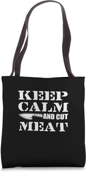 Cut Meat Meat market Person Tote Bag