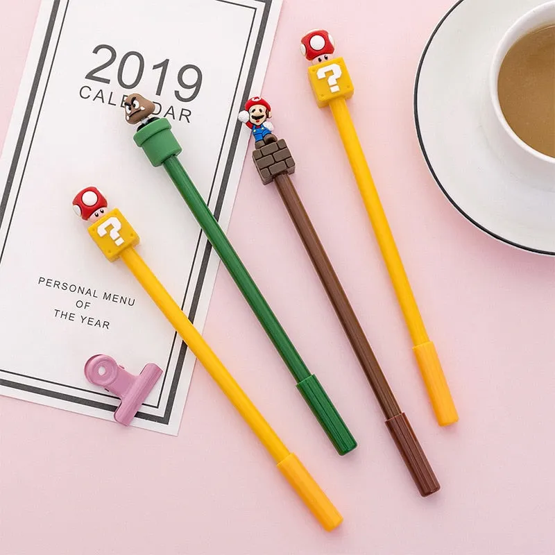 Cute Cartoon Mario Neutral Pen