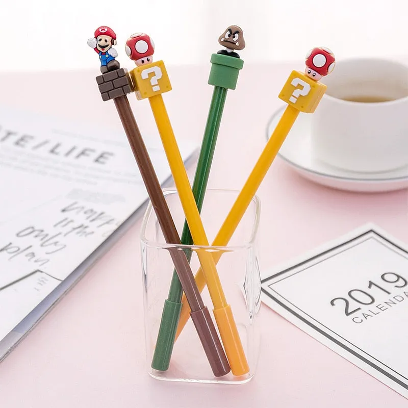 Cute Cartoon Mario Neutral Pen