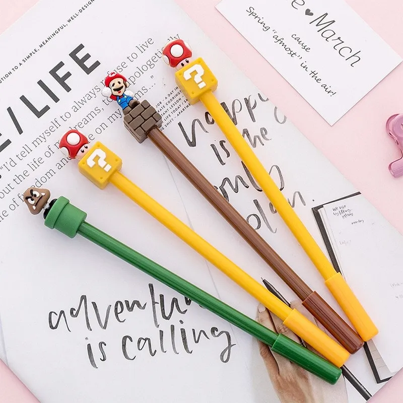 Cute Cartoon Mario Neutral Pen