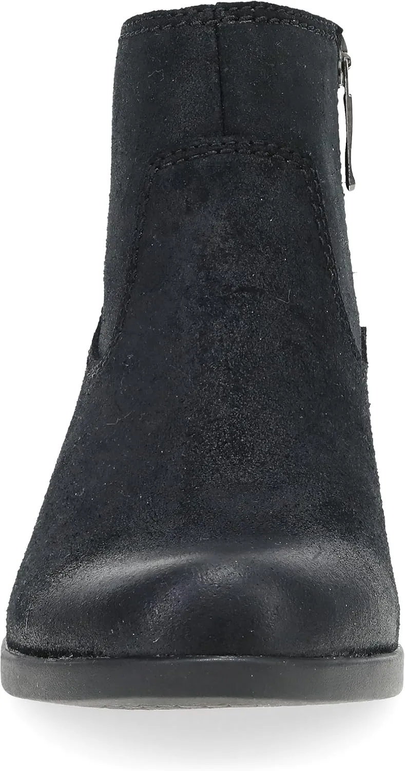 Dansko Carmella Ankle Bootie for Women - Premium Leather and Rubber Outsole for Long-Lasting Wear Natural Arch and Memory Foam Footbed for Added Support